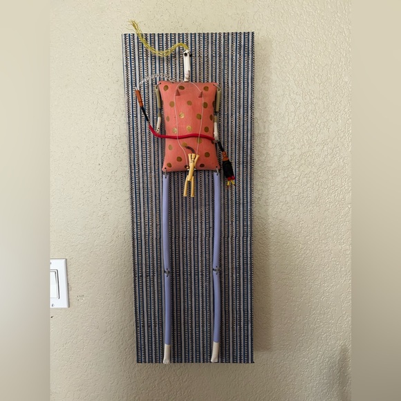 Interesting Hanging Handmade Abstract Original Art Piece